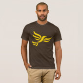 Liberaldemokrat-Logo T-Shirt (Vorne ganz)