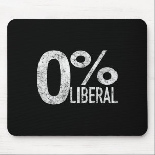 Liberaldemokrat Null Prozent Liberaler Pro Trump Mousepad