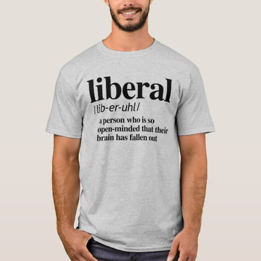 LIBERALE DEFINITION T-Shirt (Vorderseite)