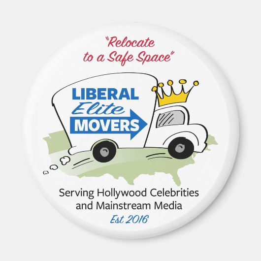Liberale Elite Movers Magnet (Vorne)