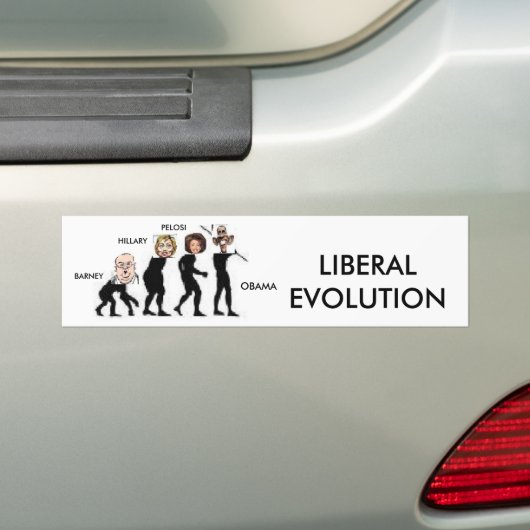 liberale Evolution Autoaufkleber (Auf Auto)