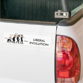 liberale Evolution Autoaufkleber (Auf Lkw)