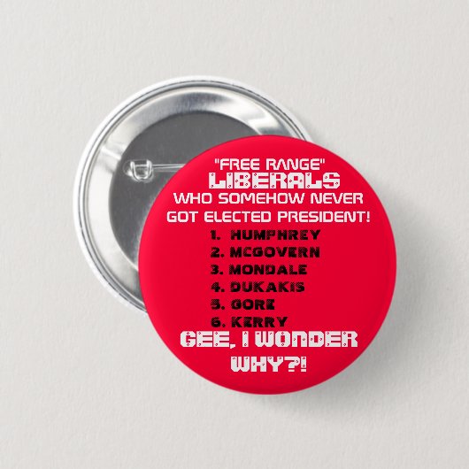 LIBERALE GOT IRGENDWIE NIE GEWÄHLTEN PRÄSIDENTEN. BUTTON (Vorne & Hinten)