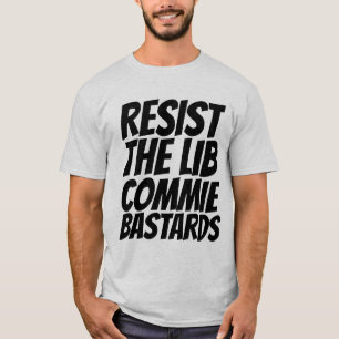 LIBERALE GRUNDSTÜCKE-T - SHIRT
