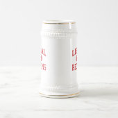 Liberale - Indianer - Highschool - liberales Bierglas (Mittel)