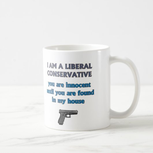 Liberale Konservative Kaffeetasse (Rechts)