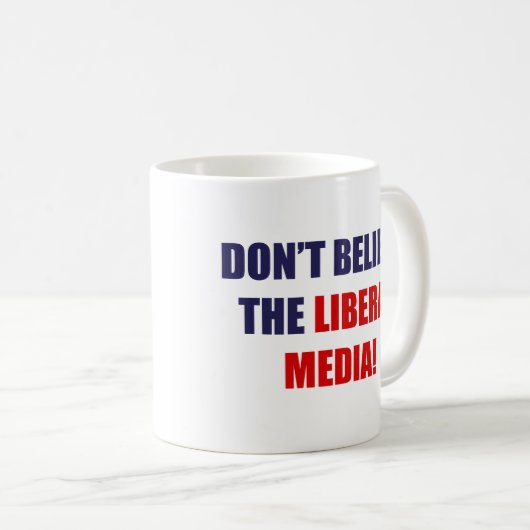 Liberale Medien Kaffeetasse (VorderseiteRechts)