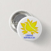 Liberale Republikaner Button (Vorne & Hinten)