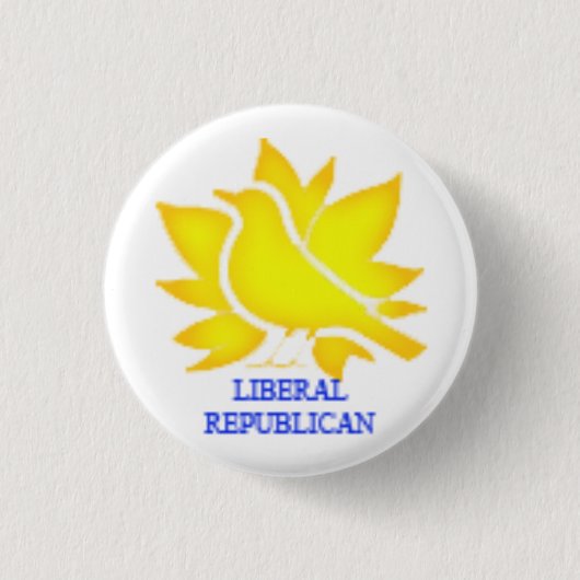 Liberale Republikaner Button (Vorderseite)