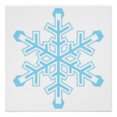 Liberale Schneeflockenproteste Zeichen oder Poster (Vorderseite)