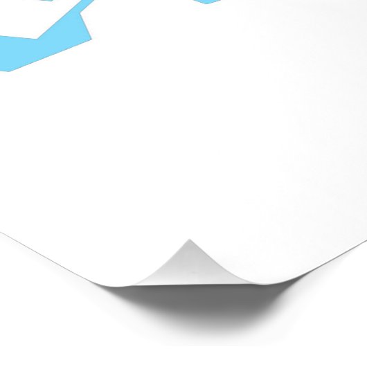 Liberale Schneeflockenproteste Zeichen oder Poster (Ecke)