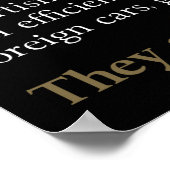 Liberale sind nicht gegen die Wahl Poster (Ecke)