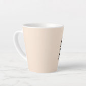 LIBERALE TEARS LATTE KAFFEE TASSE (Linke Ecke)