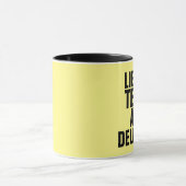 LIBERALE TEARS SIND KÖSTLICHE Kaffeebecher Tasse (Zentrum)