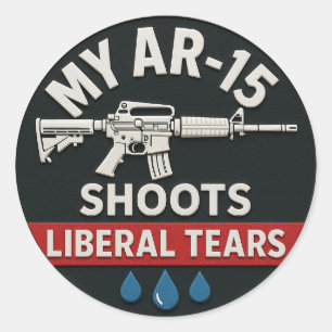 LIBERALE TRÄNEN AUFKLEBER