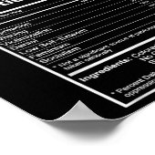 Liberale Tränen gegen Liberal Pro Trump Republikan Poster (Ecke)