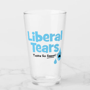 Liberale Tränen schmecken so süß Glas