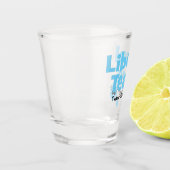 Liberale Tränen schmecken so süß Schnapsglas (Links)