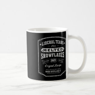 Liberale Tränen schmolzen Schneeflocken Vintage Wh Kaffeetasse