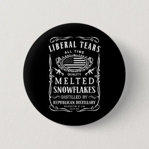 Liberale Tränen Shirt Funny Republikanischer Konse Button
