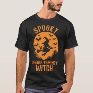 Liberaler Feminist Hexe Feminist Vintages Hallowee T-Shirt