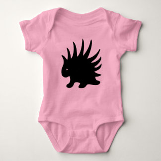 Liberaler Freiheits Espín der negro. Farbe Baby Strampler