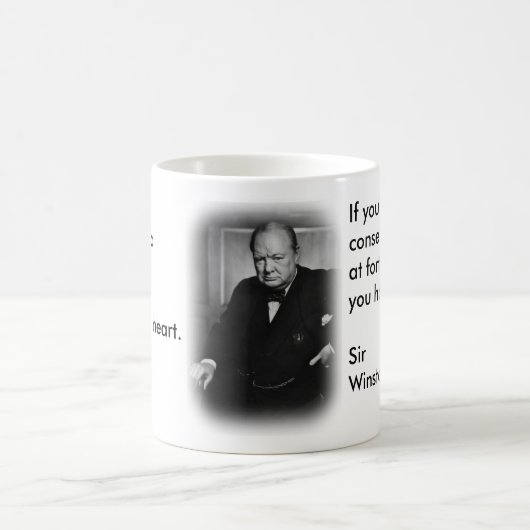 Liberaler/Konservativer Kaffeetasse (Mittel)