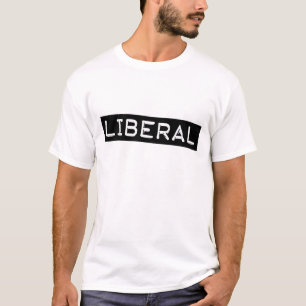 Liberaler Labelband Funny Democrat T-Shirt