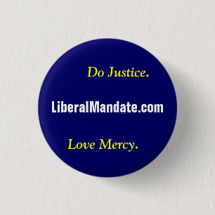 Liberaler Mandats-Knopf Button