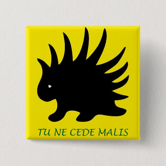 Liberaler Porcupine Button- M4 Button (Vorderseite)