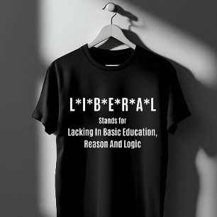 Liberales Akronym: Fehlende Grundbildung T-Shirt