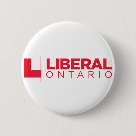 Liberales Ontario-Party-Logo Button (Vorderseite)