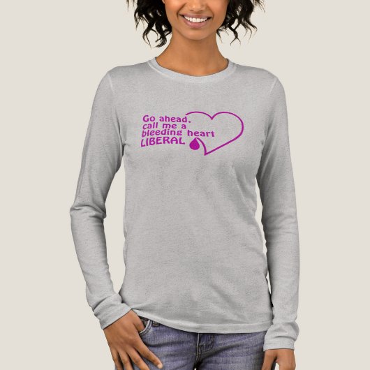 Liberales Shirt - wählen Sie Stil & Farbe (Vorderseite)