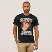 LIBERALISMUS = ALLES, WAS GOTT T - SHIRT HAT (Vorne ganz)