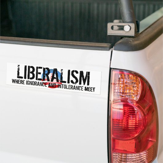 Liberalismus Autoaufkleber (Auf Lkw)
