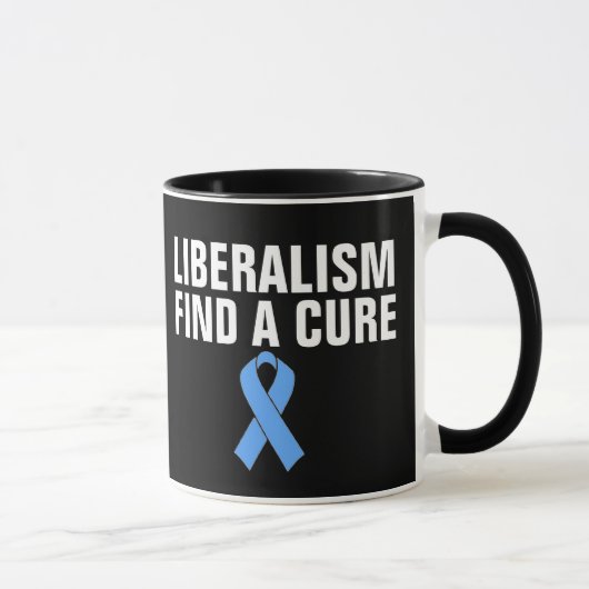 LIBERALISMUS FINDET EINE KURZFRISTIGE KAFFEE MUGS TASSE (Rechts)