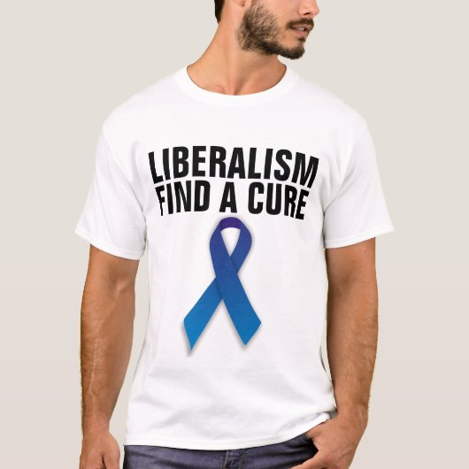 LIBERALISMUS FINDET EINEN KURZEN T - SHIRT (Vorderseite)