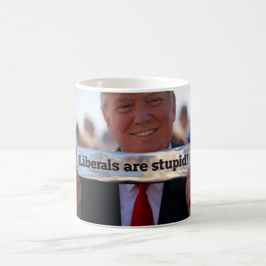 Liberalismus ist dumm kaffeetasse (Mittel)