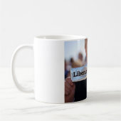 Liberalismus ist dumm kaffeetasse (Links)