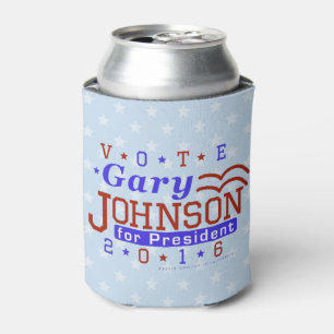 Liberalist 2016 Gary-Johnson Präsidenten-Wahl Dosenkühler