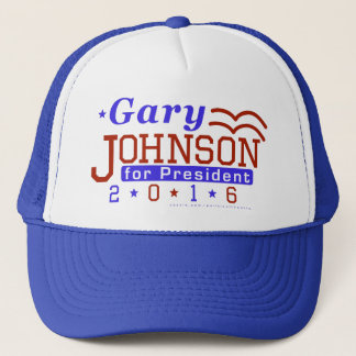 Liberalist 2016 Gary-Johnson Präsidenten-Wahl Truckerkappe