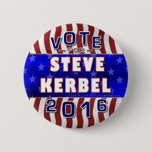 Liberalist 2016 Steve-Kerbel Präsidenten-Wahl Button
