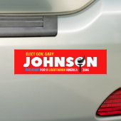 Liberalist Garys Johnson 2016 FIRETRUCK Autoaufkleber (Auf Auto)