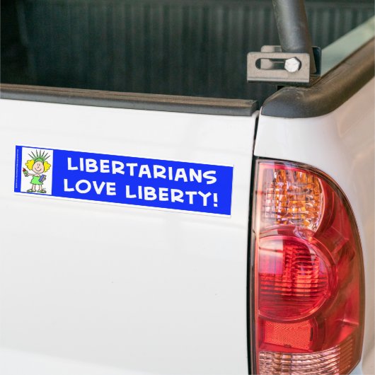 Liberalist-Liebe-Freiheit libbie Autoaufkleber (Auf Lkw)