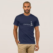 Liberalist T -- dunkel T-Shirt (Vorne ganz)
