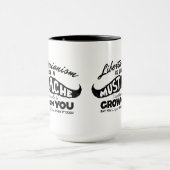 Liberalistische Schnurrbart-Tasse Tasse (Zentrum)