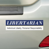 Liberalistischer Autoaufkleber (Auf Auto)