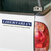 Liberalistischer Autoaufkleber (Auf Lkw)