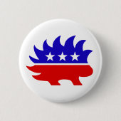 Liberalistischer Party-Logo-Knopf Button (Vorderseite)