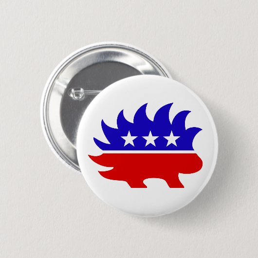 Liberalistischer Party-Logo-Knopf Button (Vorne & Hinten)